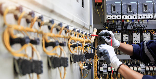 Professional Electrician technician working in Odessa, TX